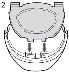 Reassembling the H4i cleanable water chamber