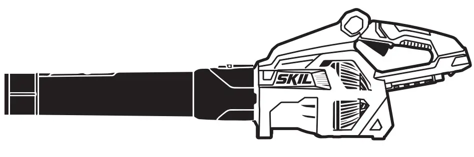 SKIL BL4713 00 Brushless 40V Leaf Blower-