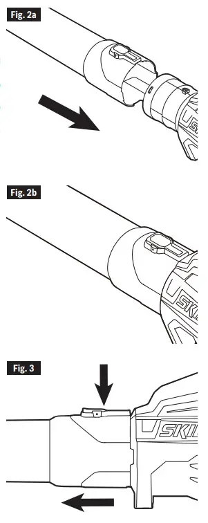 SKIL BL4713 00 Brushless 40V Leaf Blower-Fig. 2a