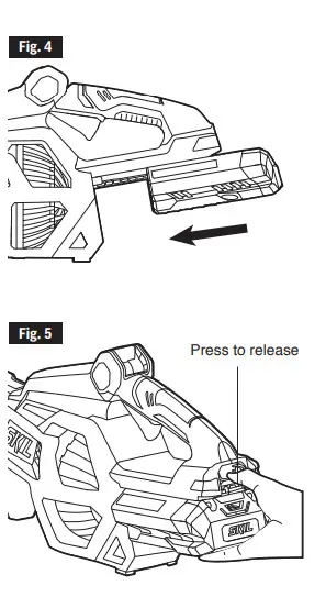 SKIL BL4713 00 Brushless 40V Leaf Blower-Fig. 4