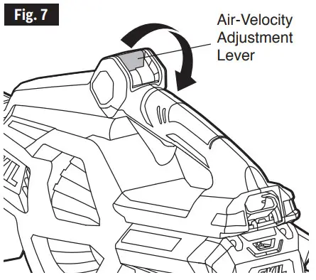 SKIL BL4713 00 Brushless 40V Leaf Blower-Fig. 7
