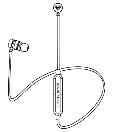 Superman In-Ear Headphones