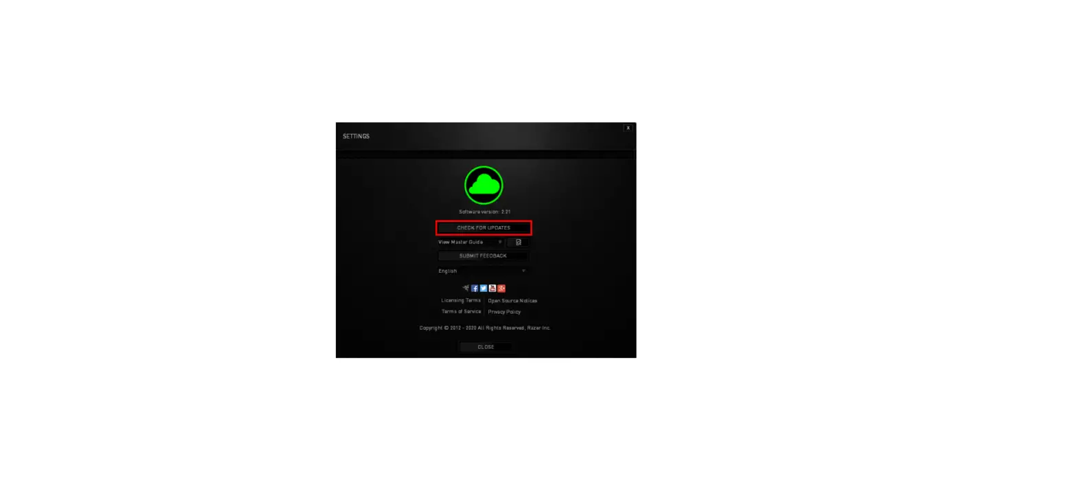 How To Manually Check For Updates On Razer Synapse 2.0