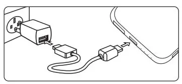 XPOWER XP-T109 Magnetic Wireless Charging Power Bank User Manual - Plug in