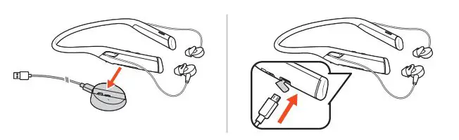 Plantronics Voyager 6200 UC Headset User Guide - Charge