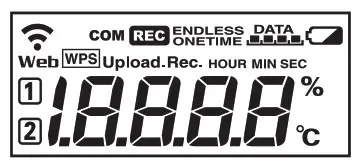 T D TR-7wb-nw Series Thermo Recorder-LCD Screen
