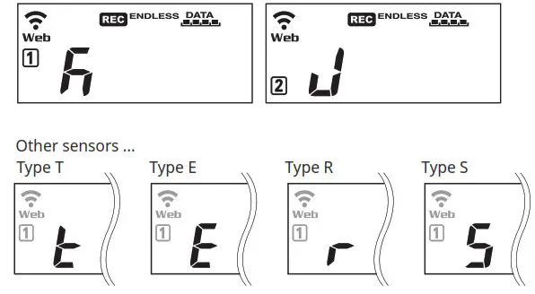 T D TR-7wb-nw Series Thermo Recorder- Thermocouple