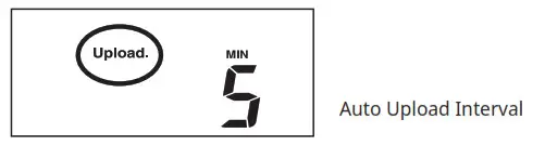 T D TR-7wb-nw Series Thermo Recorder- Upload Interval