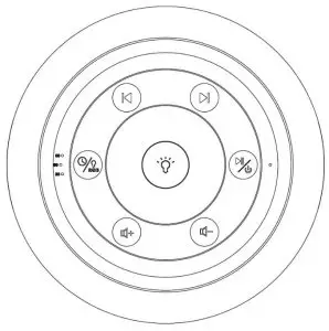 ZOETOUCH MBZ203 Sleep Assist White Noise Machine and Night Light