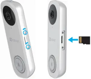 EZVIZ Install the Micro SD Card (Optional)