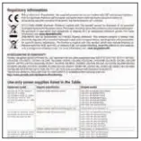 Ezviz Regulatory Information