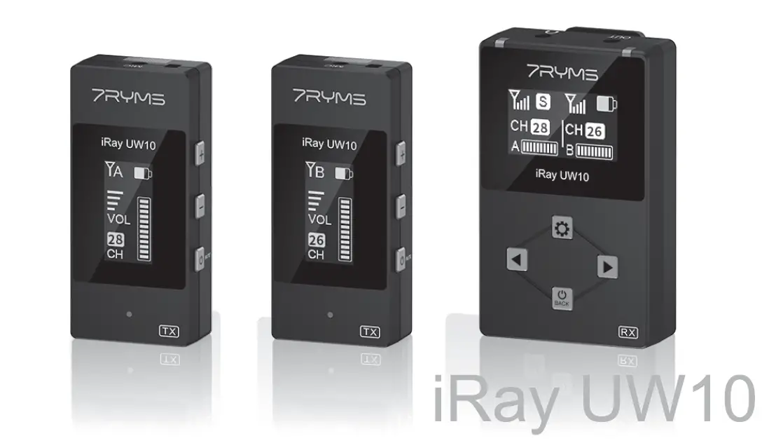 7ryms Iray Uw10 Broadcasting-level Multi-functional Mini Uhf Wireless Microphone User Guide 7ryms Iray Uw10 Broadcasting-level Multi-functional Mini Uhf Wireless Microphone User Guide