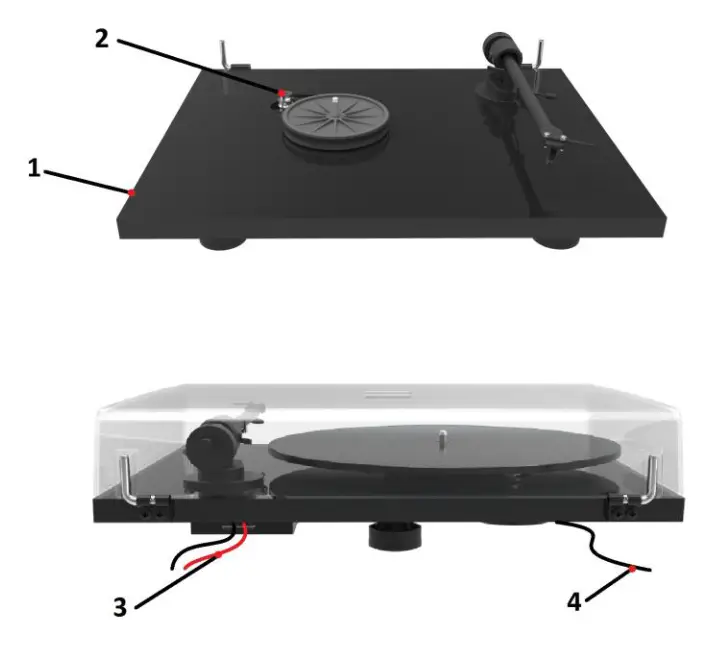 Controls, features and connections 1