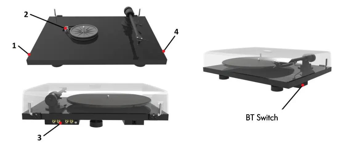 Controls, features and connections 3
