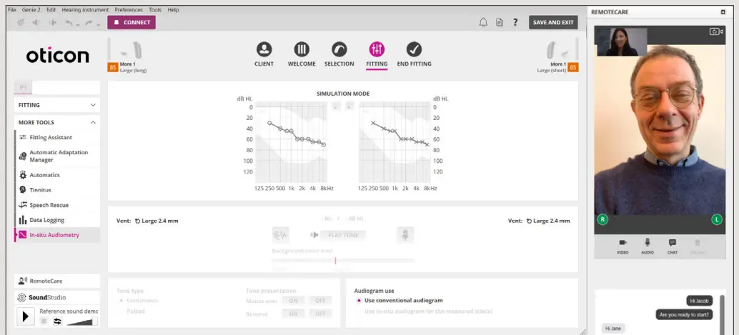 OTICON RemoteCare App-Oticon Remote