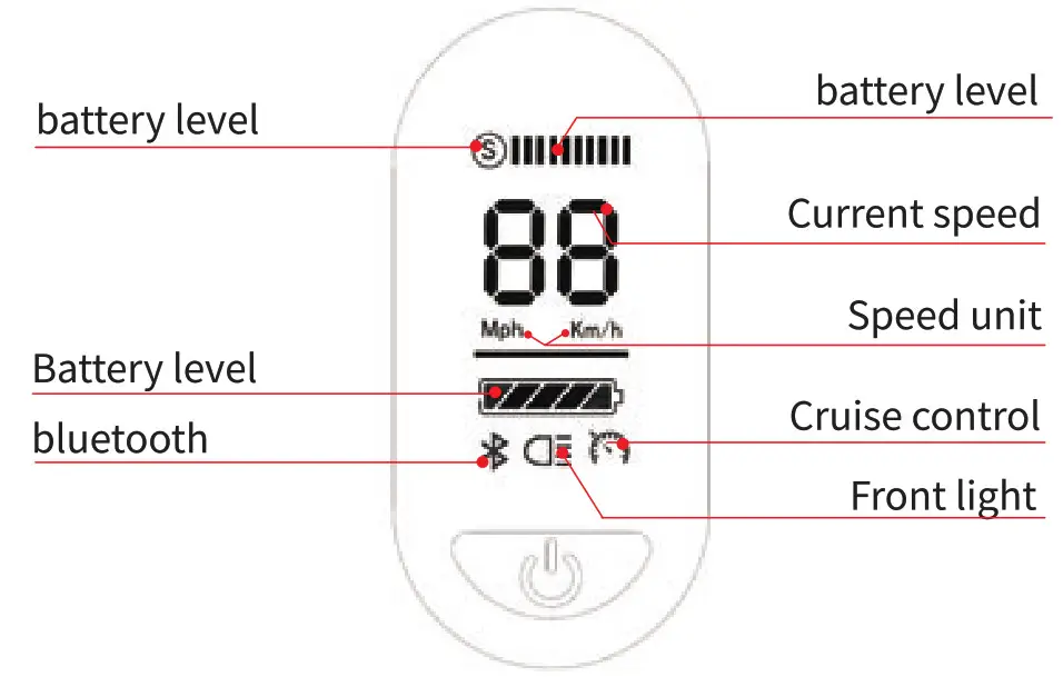INMOTION L9 PRO Electric Scooter - batry