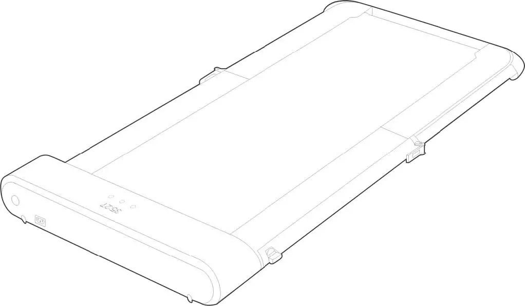 kogan FSWKPADT2PA T2 Pro Wealkingpad Foldable Smart Treadmill Product