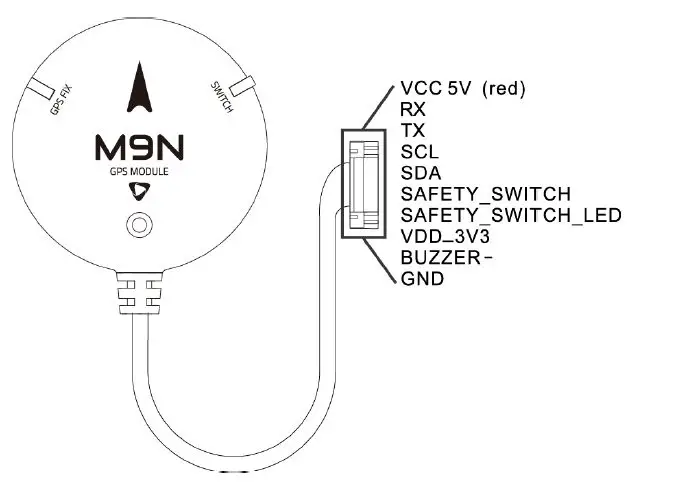 Holybro 12027 M9N GPS Compass Module FIG 2
