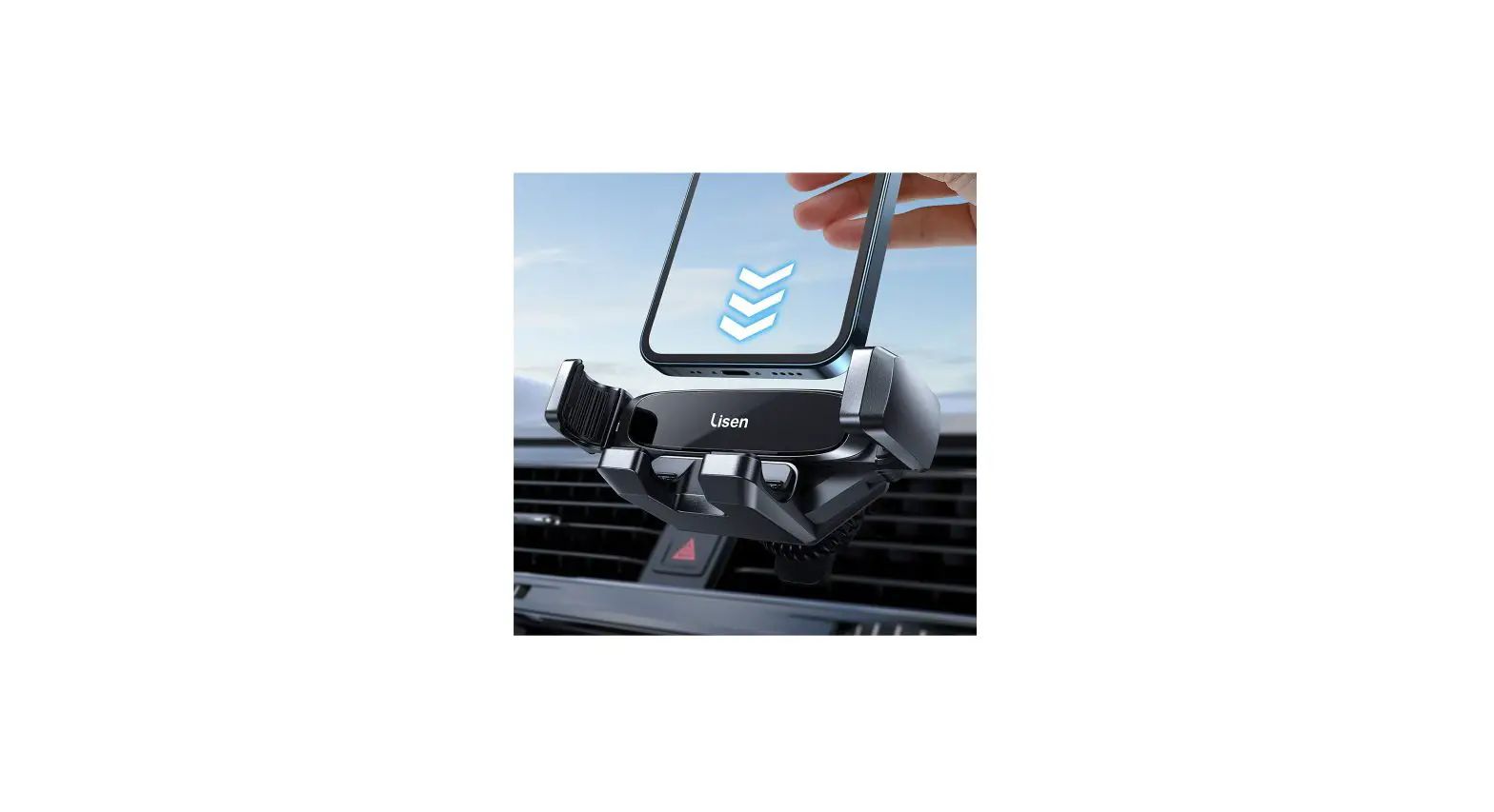 Lisen Lv657 Vent Gravity Phone Mount Installation Guide Lisen Lv657 Vent Gravity Phone Mount Installation Guide