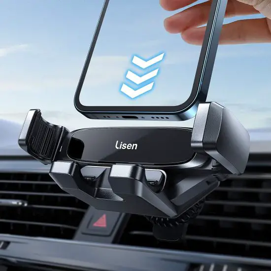 LISEN LV657 Vent Gravity Phone Mount