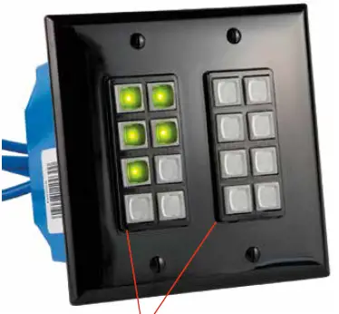 LECTROSONICS RCWPB8 Push Button Remote Control fig 14