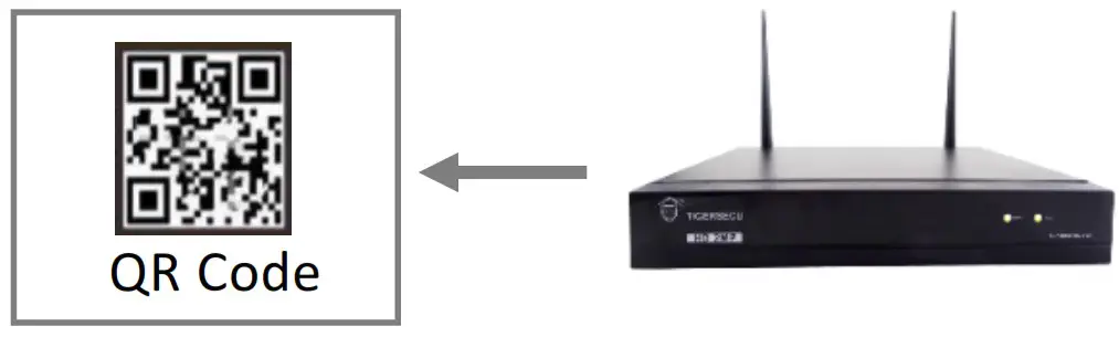 TIGERSECU Super HD 1080P NVR Series - Qr Code