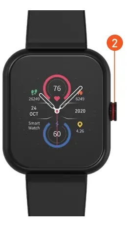 MIXX S1 Zinc Durable Metal Casing Smartwatch with Full Touch Colour Screen 11