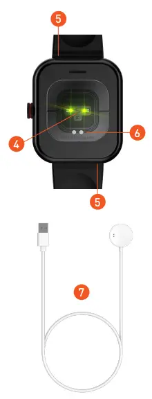 MIXX S1 Zinc Durable Metal Casing Smartwatch with Full Touch Colour Screen 3