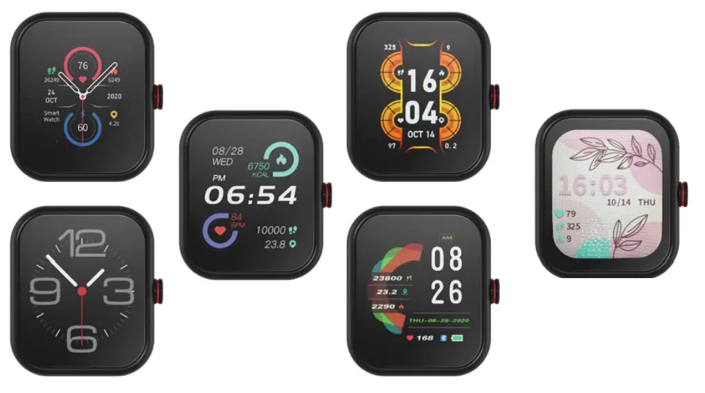 MIXX S1 Zinc Durable Metal Casing Smartwatch with Full Touch Colour Screen 42