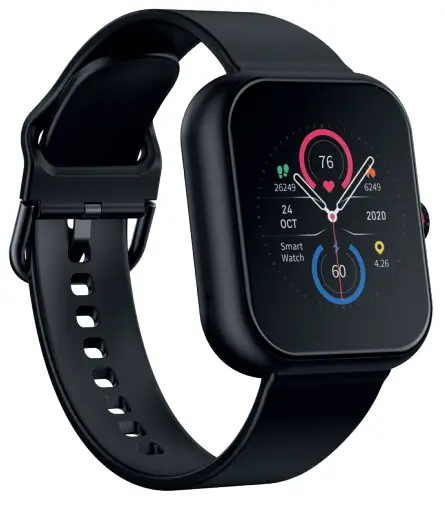 MIXX S1 Zinc Durable Metal Casing Smartwatch with Full Touch Colour Screen