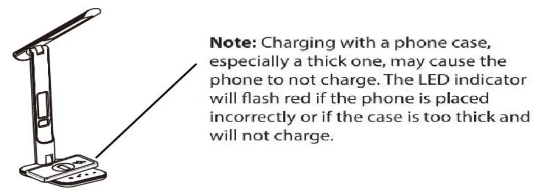 REDIGLE CM006H LED Flexible Desk Lamp with Display -fig2