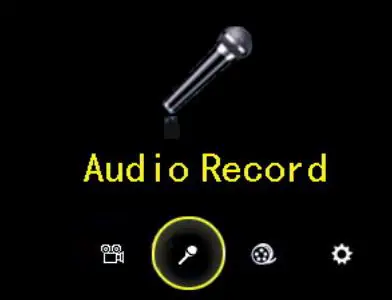 DPWESTEK Mini Portable MPEG-4 DVR - Audio Record 1