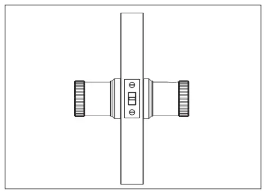 COOLOUS F20 Smart Lock Fully Automatic Tuya Smart Lock - fig1
