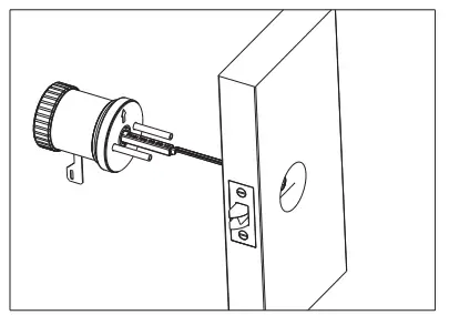 COOLOUS F20 Smart Lock Fully Automatic Tuya Smart Lock - fig3