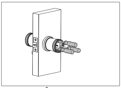COOLOUS F20 Smart Lock Fully Automatic Tuya Smart Lock - fig7
