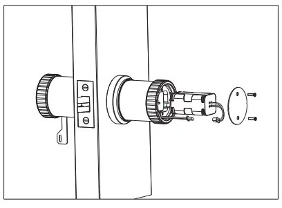 COOLOUS F20 Smart Lock Fully Automatic Tuya Smart Lock - fig8