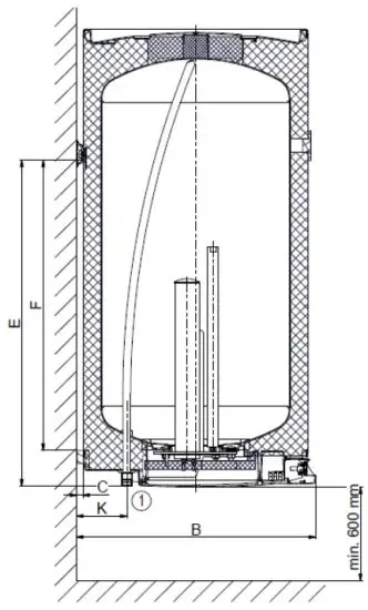 DRAZICE OKCE 80 Electric Water Heater - Fig 1