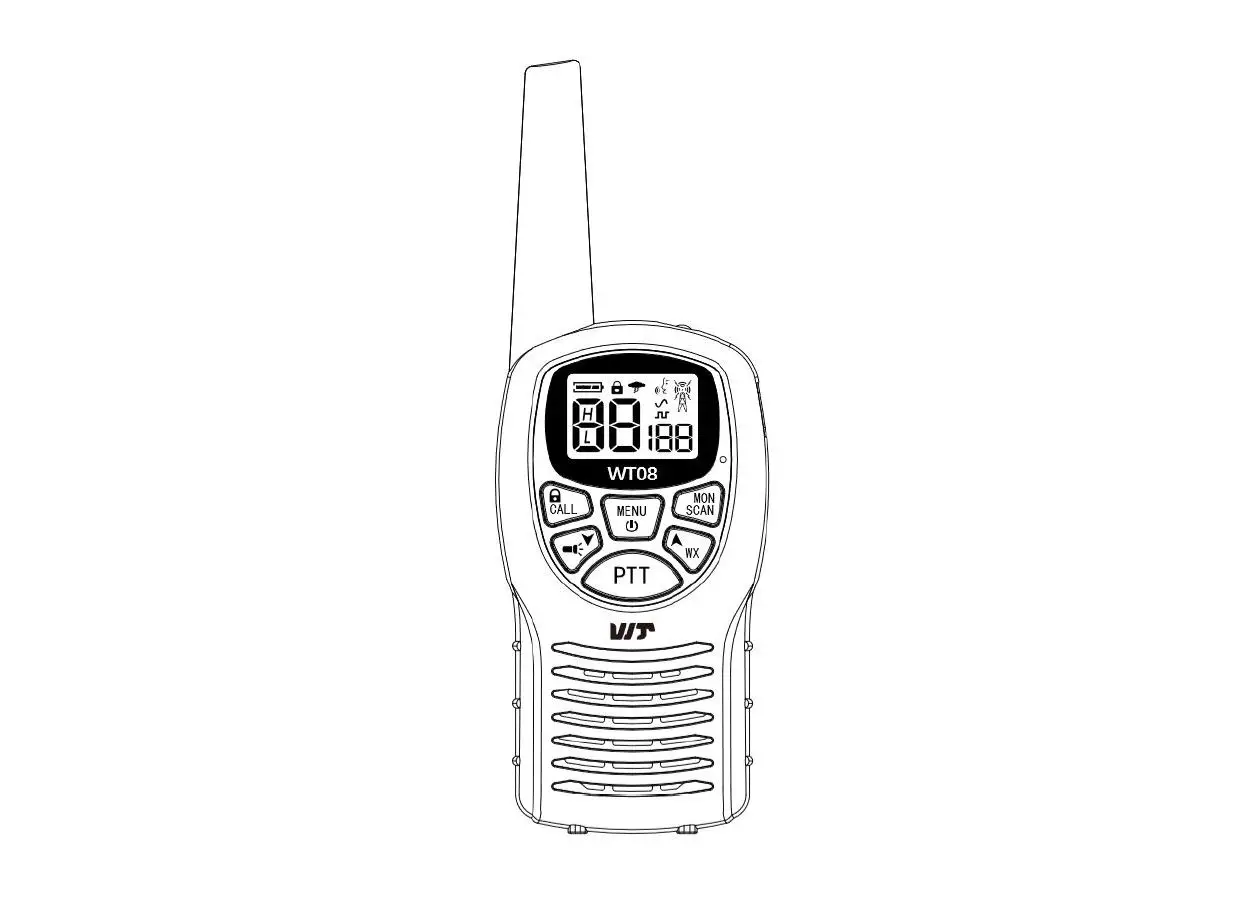 Global Wt Industrial Wt08 Walkie Talkie Radio User Manual Global Wt Industrial Wt08 Walkie Talkie Radio User Manual