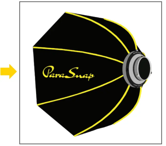 Glow GLSBPS36 ParaSnap 36 Inch Octa New Generation SterlingFibre Softbox With Bowens Mount - fig 6