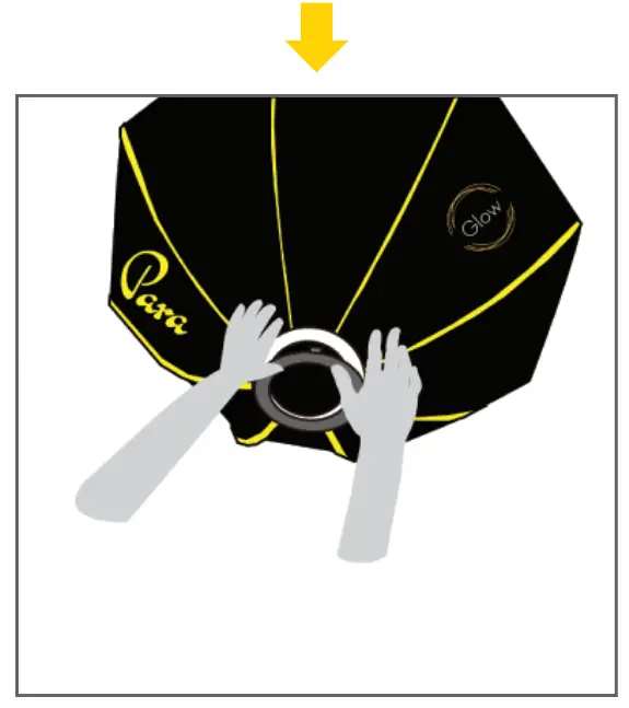 Glow GLSBPS36 ParaSnap 36 Inch Octa New Generation SterlingFibre Softbox With Bowens Mount - fig 8