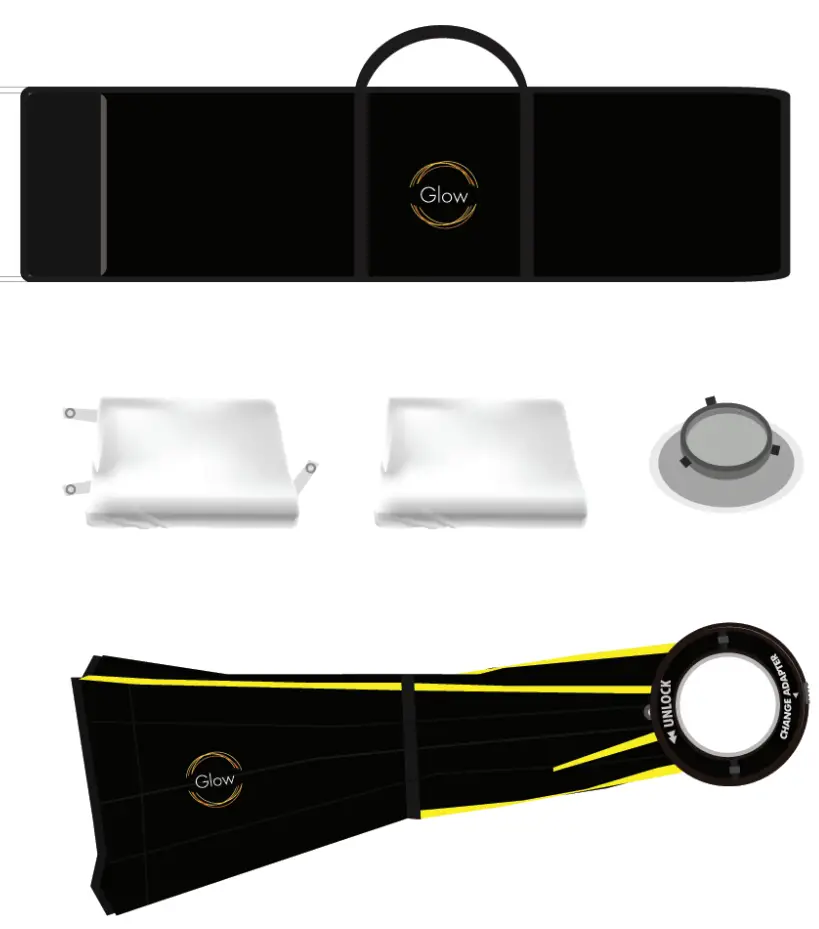 Glow GLSBPS36 ParaSnap 36 Inch Octa New Generation SterlingFibre Softbox With Bowens Mount - fig