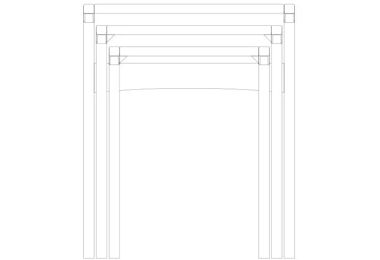 Johan Lewis Duhrer Nest of Tables