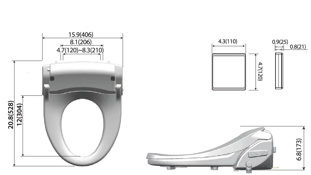 bio-Bidet-6410018-Slim-Two-Electric-Bidet-Toilet-Seat-fig-4