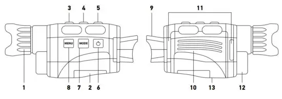 levenhuk ML10 Discovery Night Monoculars with Tripod - Fig 1