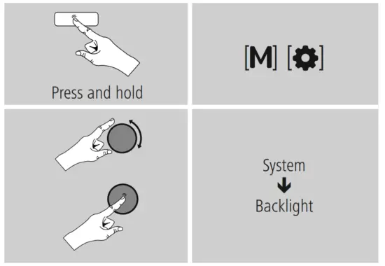hama 00054871 Digital Radio - Backlight