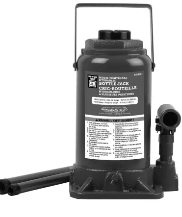 POWER FIST 8158321 20 Ton Multi-Positional Hydraulic Bottle Jack