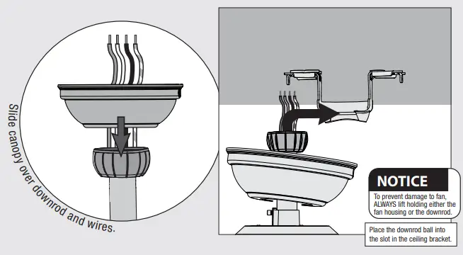 Hunter 51563 Newbury 60 Inch Indoor Onyx Bengal Ceiling Fan-fig10