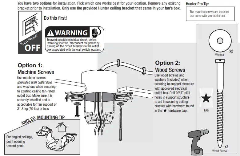 Hunter 51563 Newbury 60 Inch Indoor Onyx Bengal Ceiling Fan-fig8