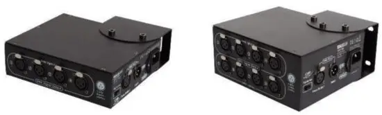 velleman HQDB10001 4 WAY DMX SPLITTER IN COMPACT HOUSING