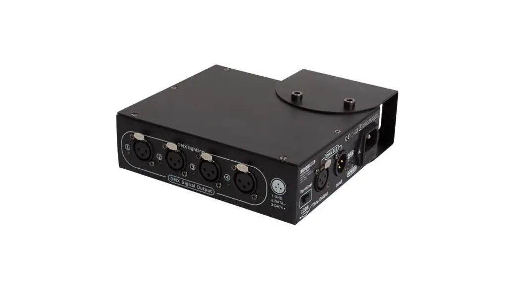 Velleman Hqdb10001 4-way Dmx Splitter In Compact Housing User Manual Velleman Hqdb10001 4-way Dmx Splitter In Compact Housing User Manual